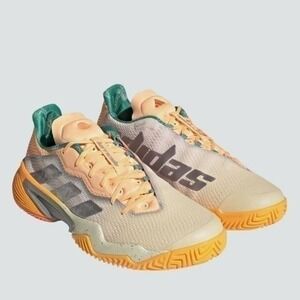 adidas gazelle silver green womens ADIDAS BARRICADE PADEL SHOES Cloud White / Core Black / Solar Red  Padel  House Shop